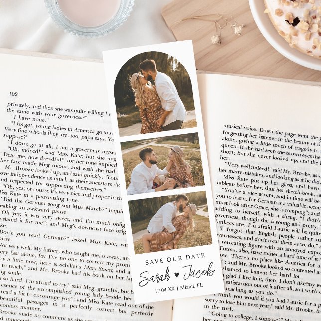 Save The Date Custom Photo Bookmarks (Creator Uploaded)
