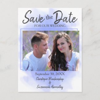  Save The Date Custom Photo Marriage Announcement 