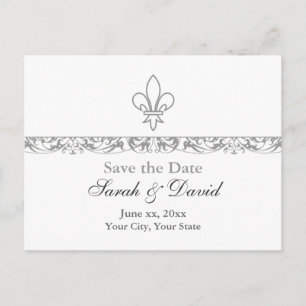Save the Date Customizable Announcement Postcard