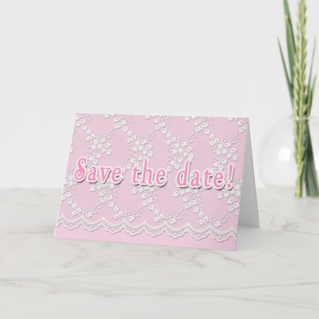 Save the Date Customizable Cards (Front)