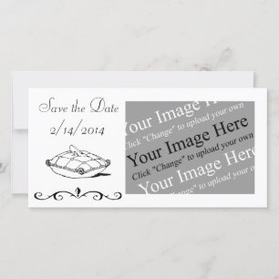 Save the Date Customizable Cinderella Photo Card