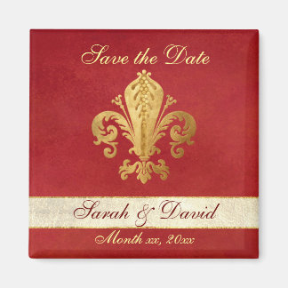 Save the Date Customizable Magnet