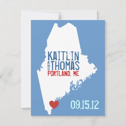 Save the Date _ Customizable _ Maine