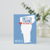 Save the Date - Customizable - Vermont (Standing Front)