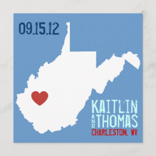 Save the Date - Customizable - West Virginia