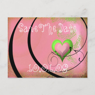 Save The Date - Customized Announcement Postcard