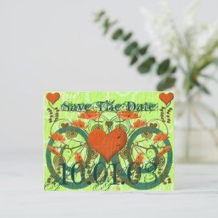 Save the Date - Customized Announcement Postcard