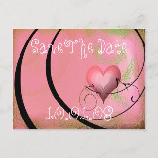 Save The Date - Customized - Customized Announcement Postcard