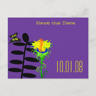 Save The Date - - - - Customized - Customized Announcement Postcard