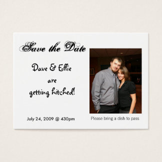 Save the Date, Dave & Ellie are g...