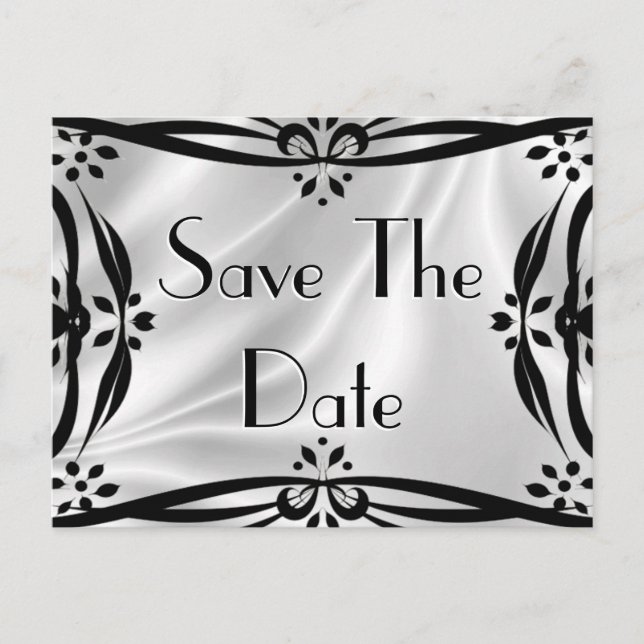Save The Date Decorative Postcards (Front)