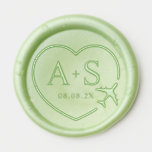 Save the Date Destination Airplane Travel Wedding Wax Seal Sticker<br><div class="desc">Save the Date Destination Airplane Travel Wedding Wax Seal Sticker</div>