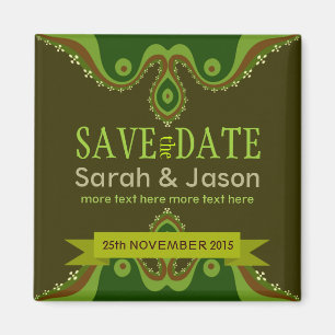Save the Date Earth Goddess Magnet