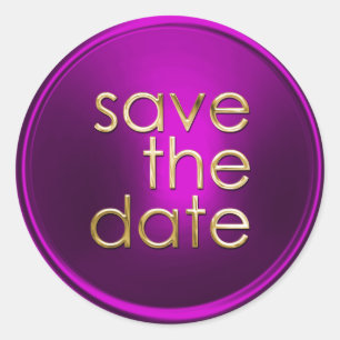 Save the Date Envelope Seal