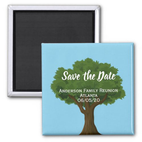 Save the Date Family Reunion Magnet