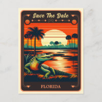 Save the Date | Florida Invitation Postcard