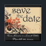 save the date : flower breeze : magnet<br><div class="desc">a</div>