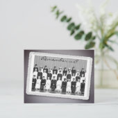 Save the Date for a Class Reunion to Remember Announcement Postcard (Standing Front)