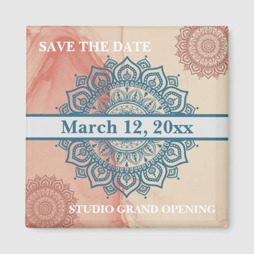 Save the Date for a Studio Grand Opening Magnet