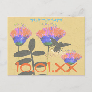 Save The Date -for any event- HoeDown, Dance Announcement Postcard