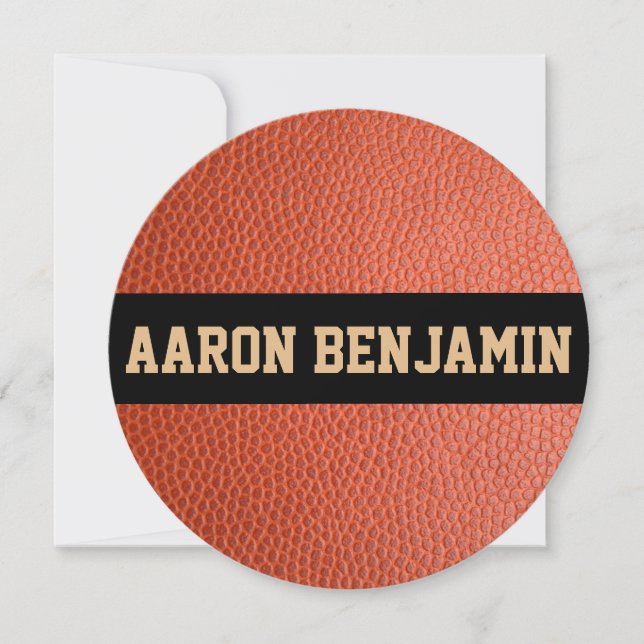 Save the Date for Hoops Collection (Front)