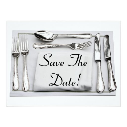 Save The Date Dinner Invitation 5