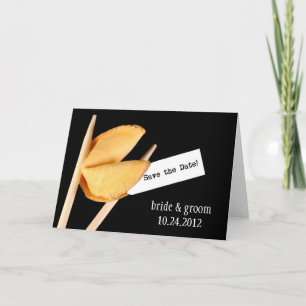 Save the Date Fortune Cookie Card