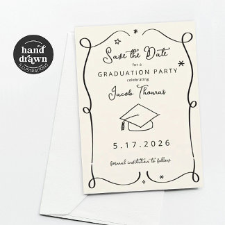 Save the Date Graduation Card