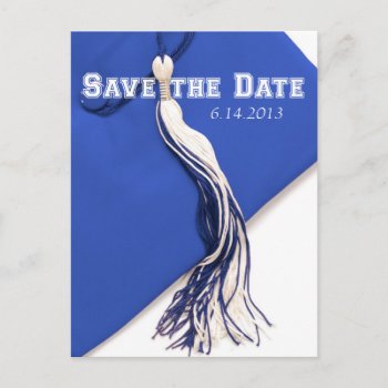 Save The Date Graduation Postcard by Meg_Stewart at Zazzle
