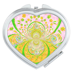 Save The Date Hakuna Matata Motif Hearts Mirror