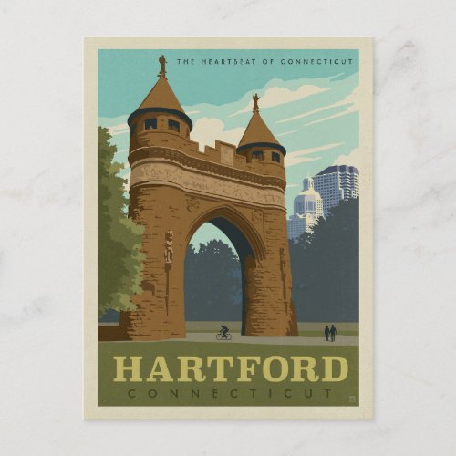 Save the Date _ Hartford CT Announcement Postcard