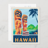 Save the Date | Hawaii Invitation Postcard (Front/Back)