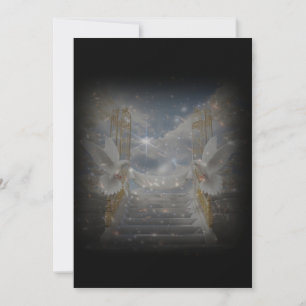 Save the Date Heavenly Wedding Invitation Card
