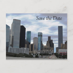 Save The Date - Houston - Postcard