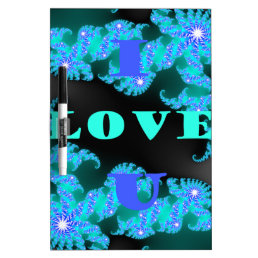 Save The Date I Love You.png Dry Erase Board