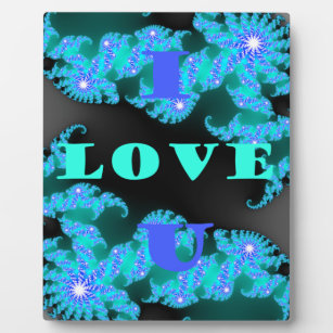 Save The Date I Love You.png Plaque