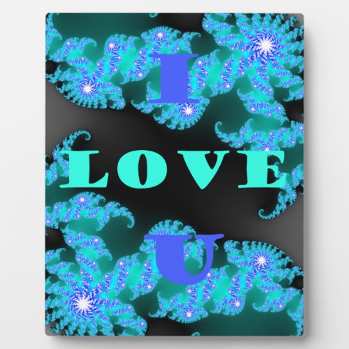 Save The Date I Love Youpng Plaque