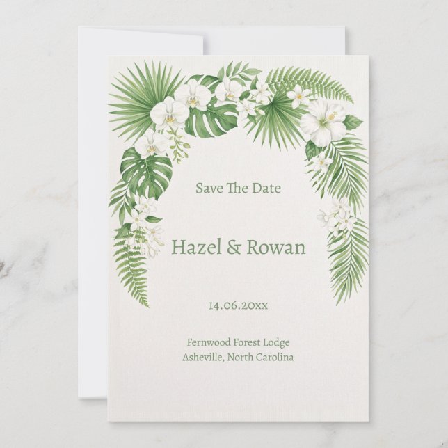 save the date invitation (Front)
