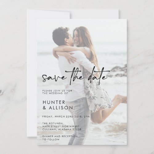 Save the Date Invitation