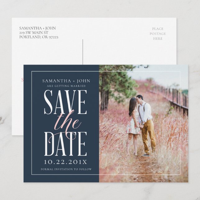 Save The Date Invitation (Front/Back)