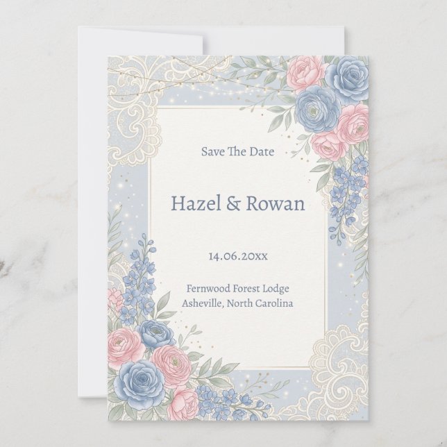 save the date invitation (Front)