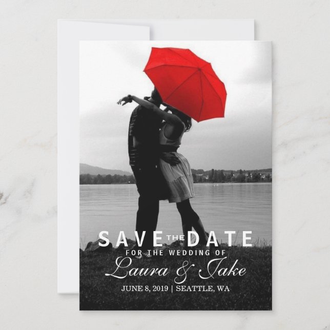 Save the Date Invite | Photo Save II (Front)