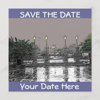 SAVE THE DATE-Jackson Square New Orleans Date