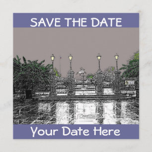 SAVE THE DATE-Jackson Square New Orleans Save The Date