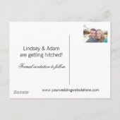 Save the Date - July - Customized Announcement Postcard (Back)