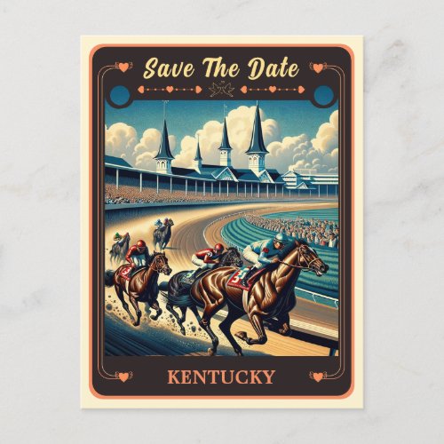 Save the Date  Kentucky Invitation Postcard