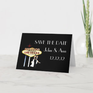 SAVE THE DATE LAS VEGAS Card