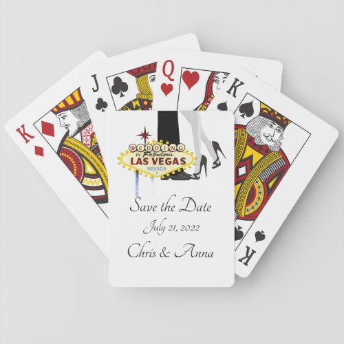 Save the Date Las Vegas Wedding Cards Announcement