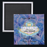 Save the Date Las Vegas Wedding Magnet<br><div class="desc">Save the Date Las Vegas Wedding Magnet
Personalize by adding date of wedding and names or bride & groom</div>