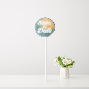 Save the Date Magical Moon Balloon